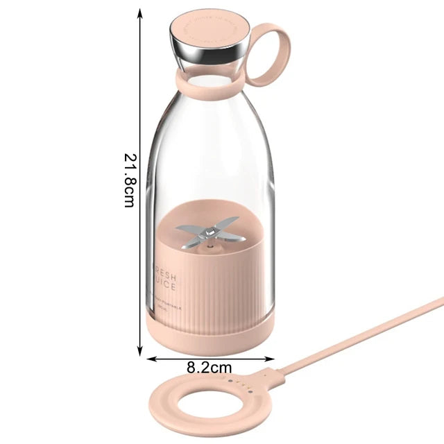 FreshJuice Go – Portable Electric Mini Blender