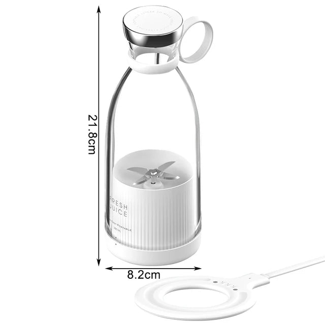 FreshJuice Go – Portable Electric Mini Blender