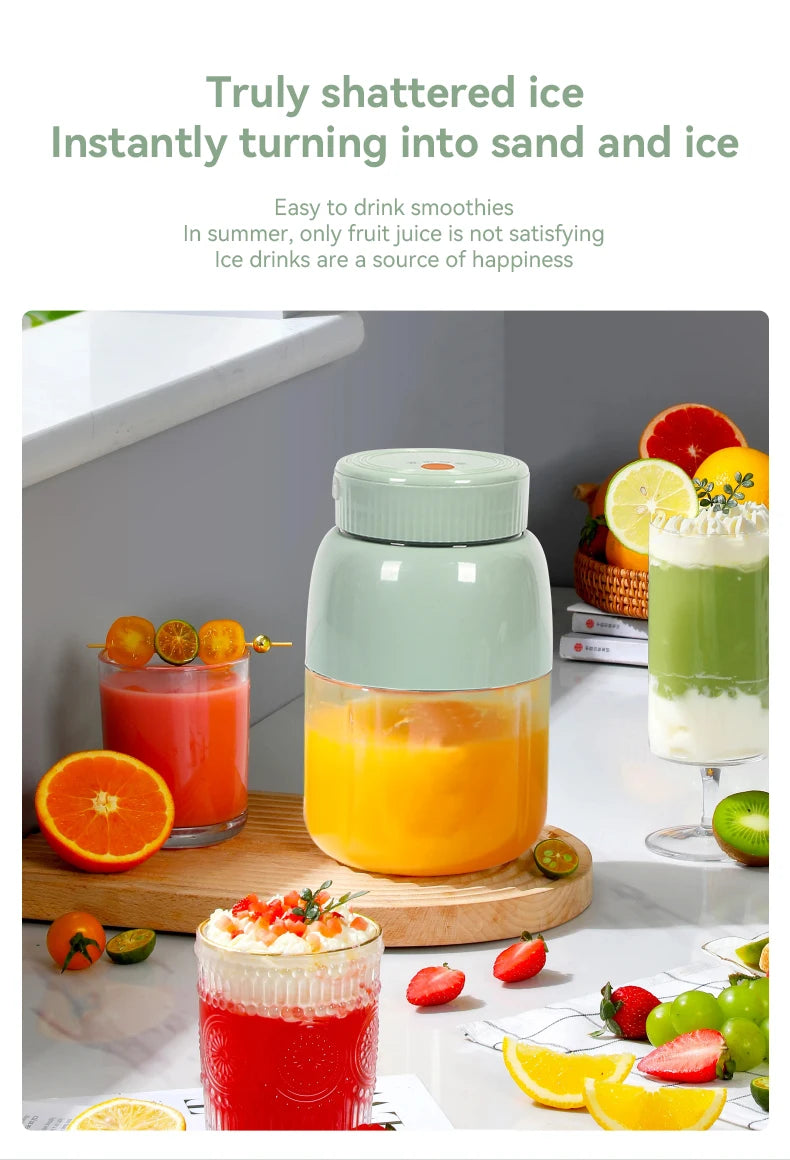QuickBlend Go – Portable Smoothie Juicer Cup
