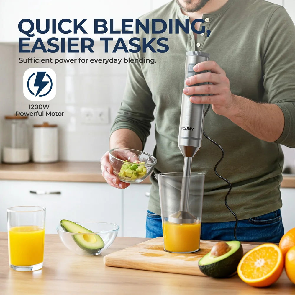 BlendForce Pro – 4-in-1 Hand Immersion Blender Set