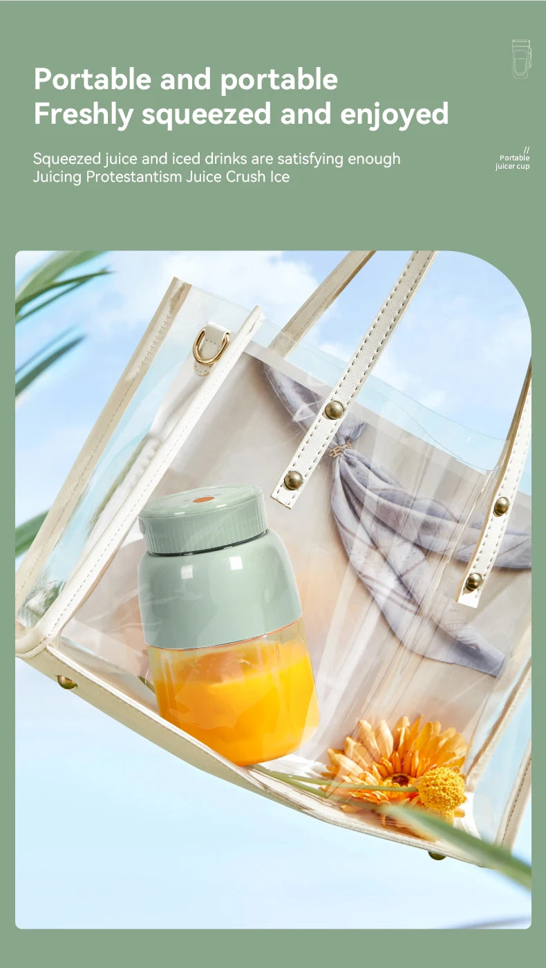 QuickBlend Go – Portable Smoothie Juicer Cup