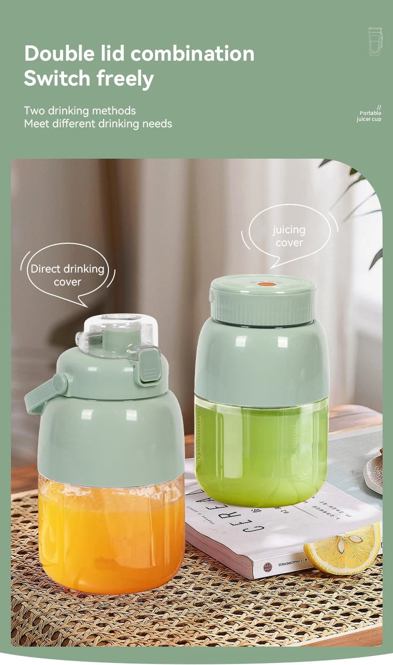 QuickBlend Go – Portable Smoothie Juicer Cup
